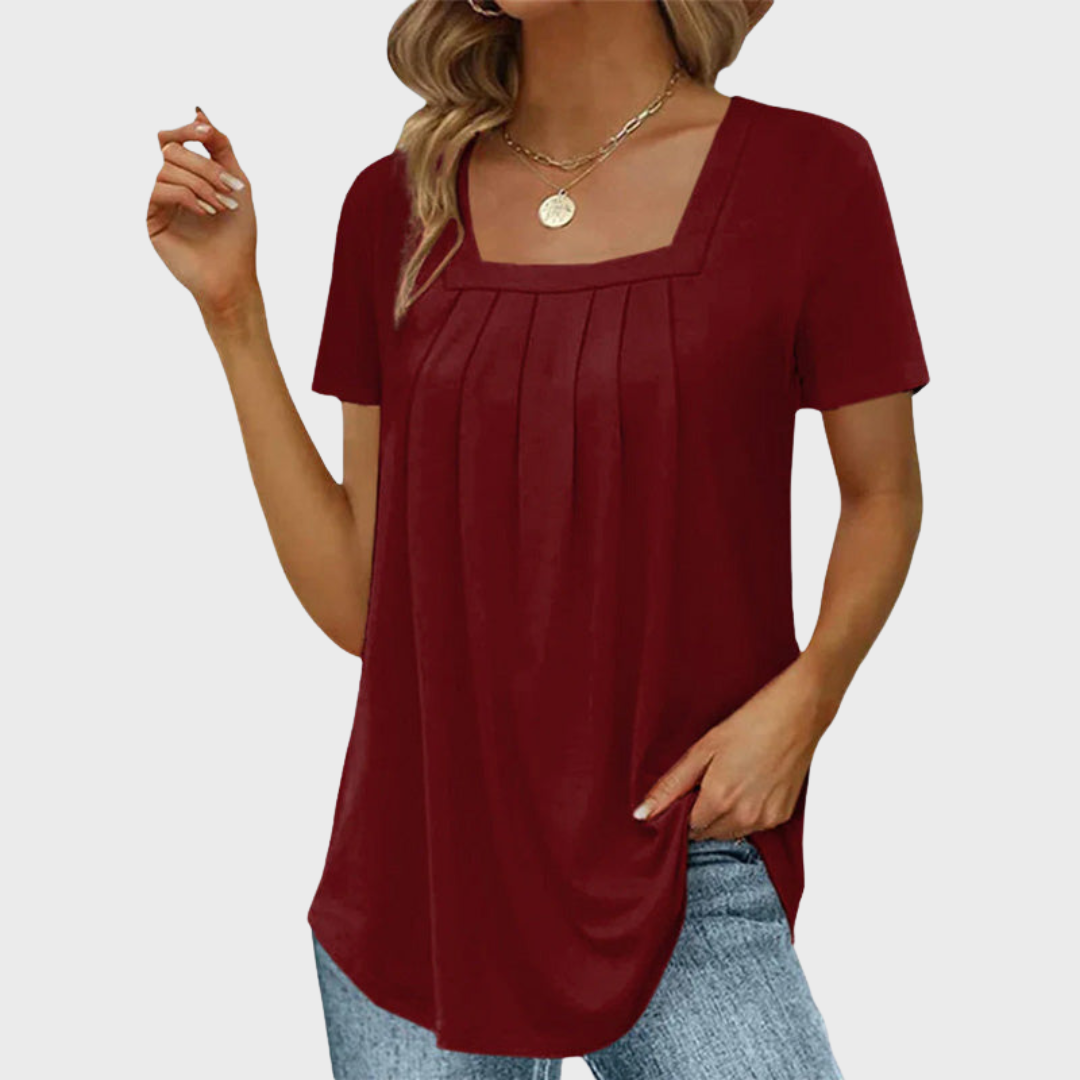 Selena Airy Summer Blouse | Women's Lightweight Top