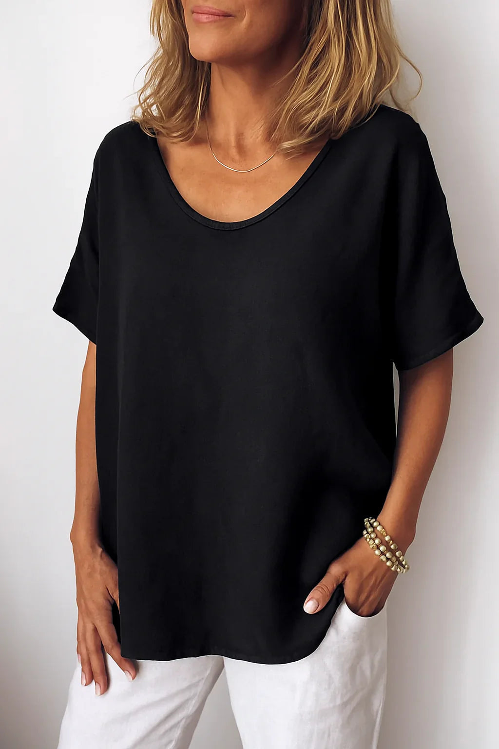 Amanda Casual Blouse | Women's Relaxed Fit Top