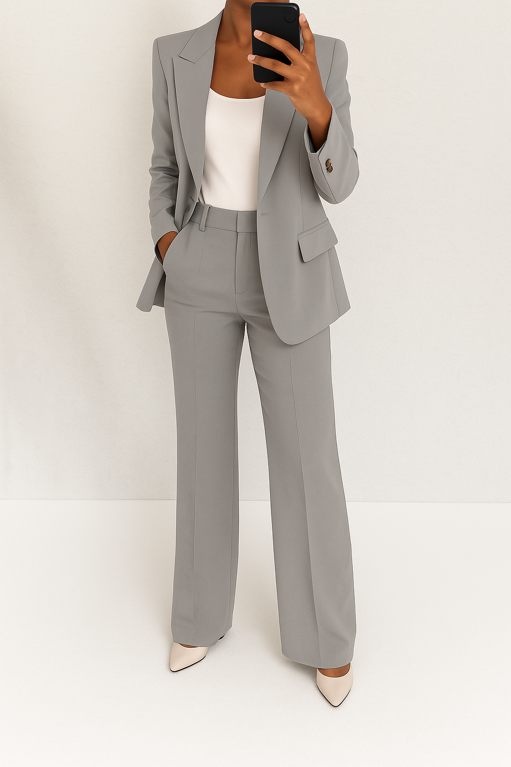 Amara Classic Set | Women's Suit Jacket and Trousers
