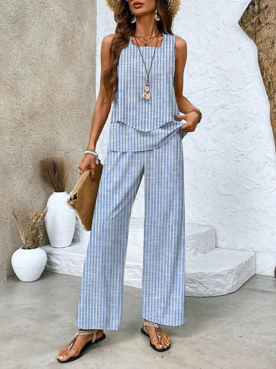 Averie Elegant Summer Set | Women's Outfit Two-Piece Set