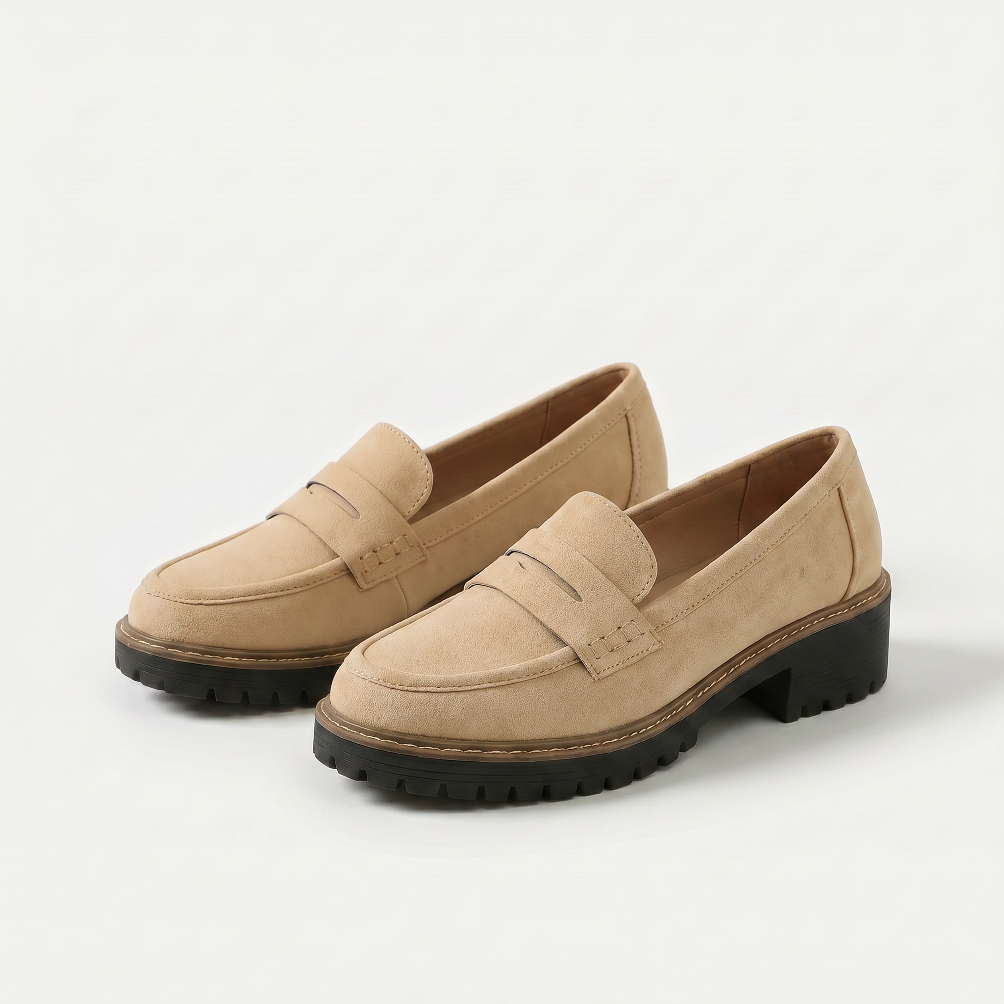 Black Loafers Women | Nadia Stylish Slip-On Footwear