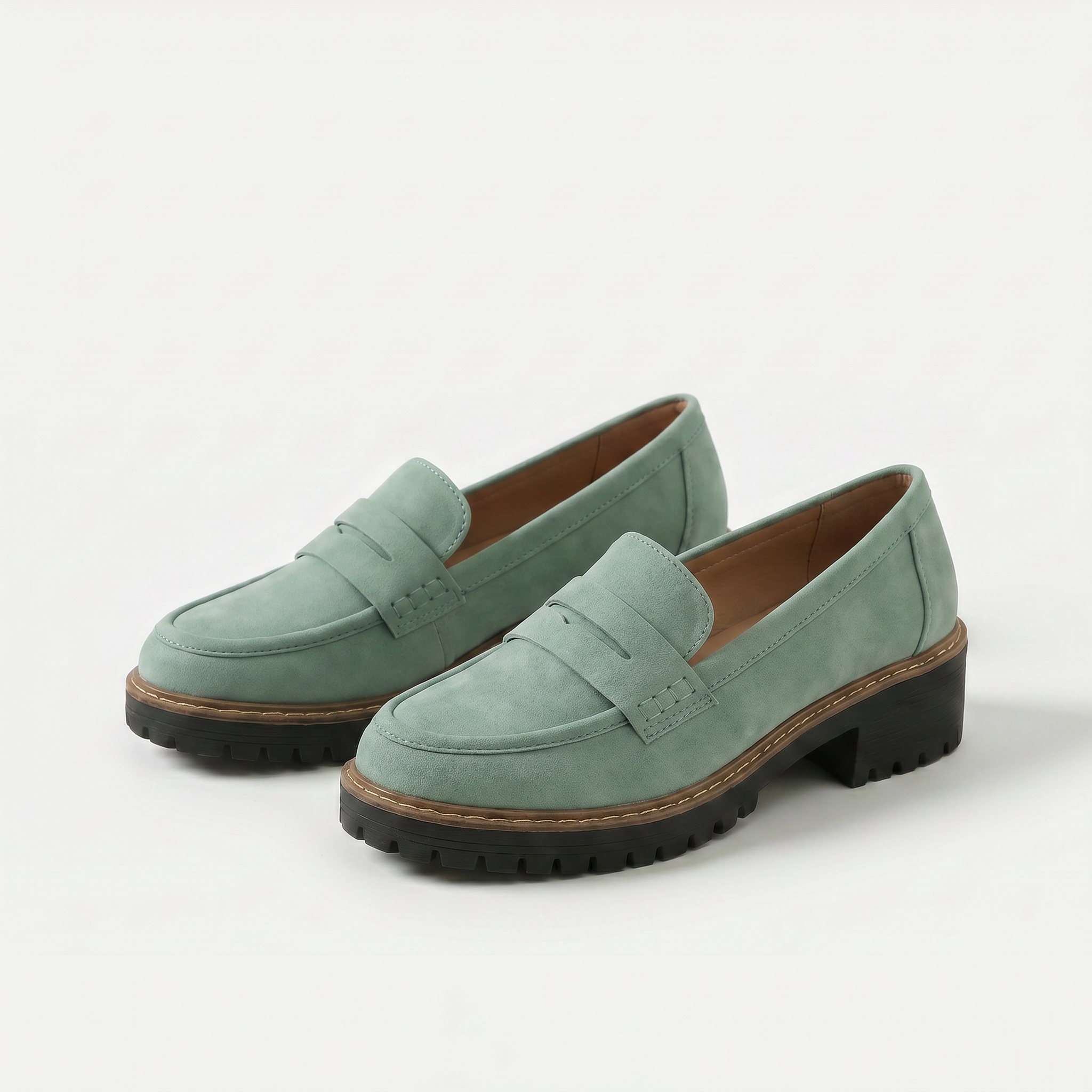 Black Loafers Women | Nadia Stylish Slip-On Footwear