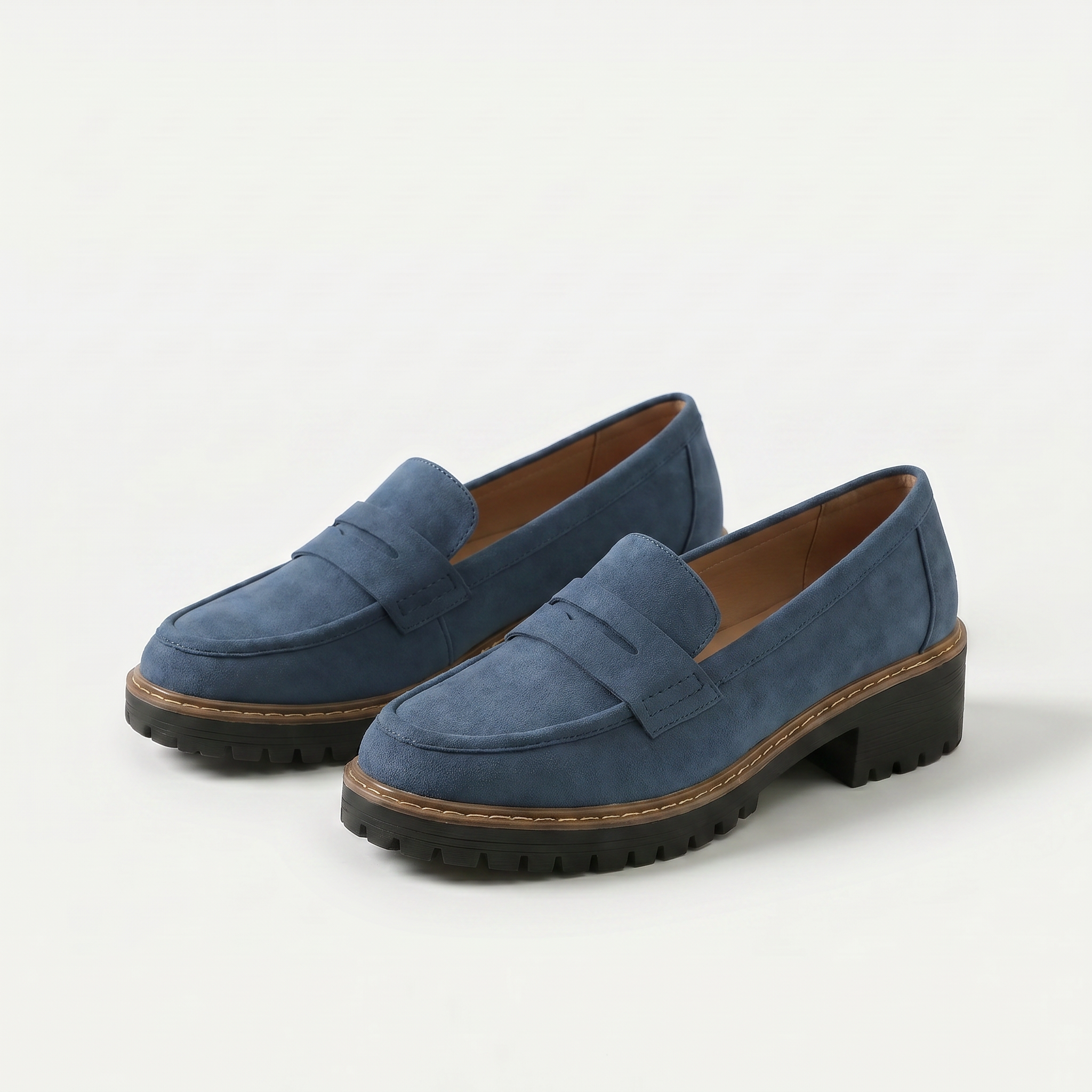 Black Loafers Women | Nadia Stylish Slip-On Footwear
