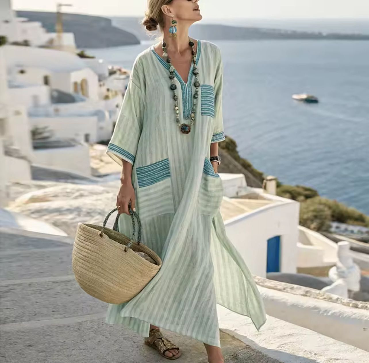 Indira Breezy Long Dress | Summer Maxi Dresses for Women
