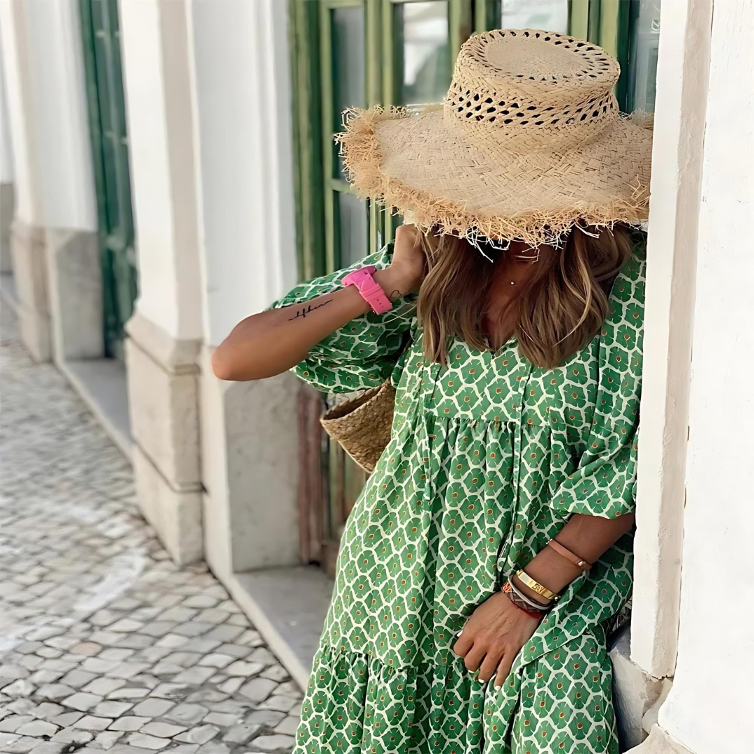 Cassandra Geometric Print Dress | Women's Dress