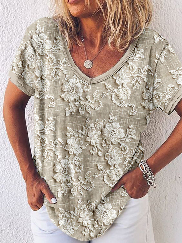 Kath Chic Floral Blouse | Women's Summer Top