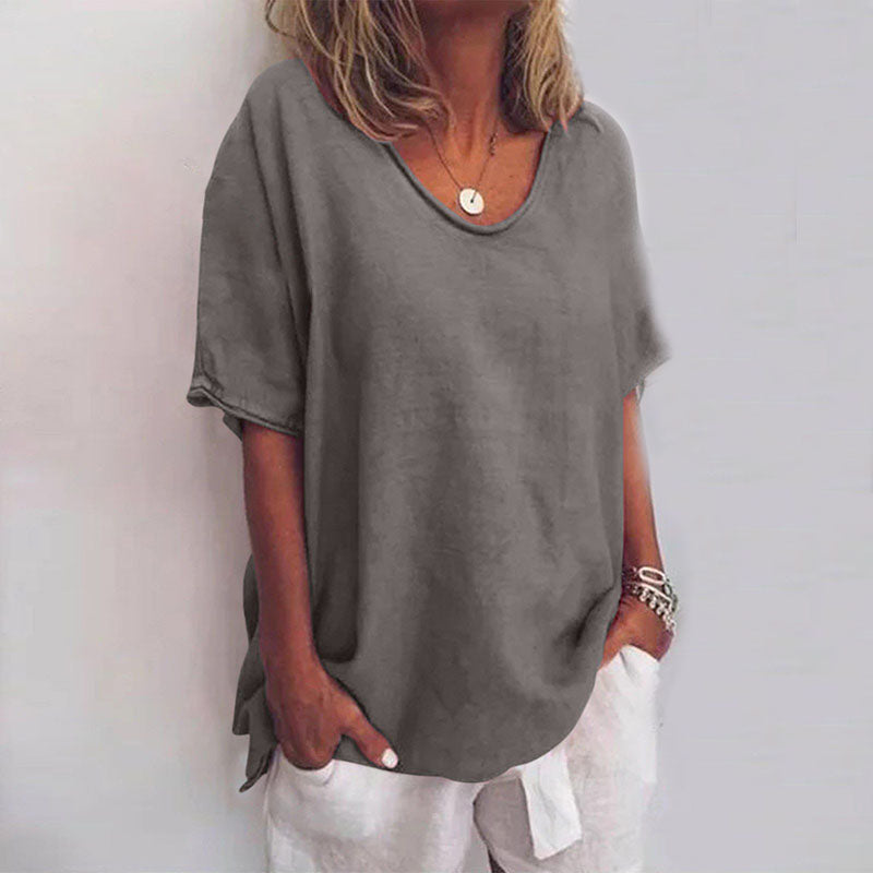 Ellie Comfortable Loose Blouse | Women's Summer Top