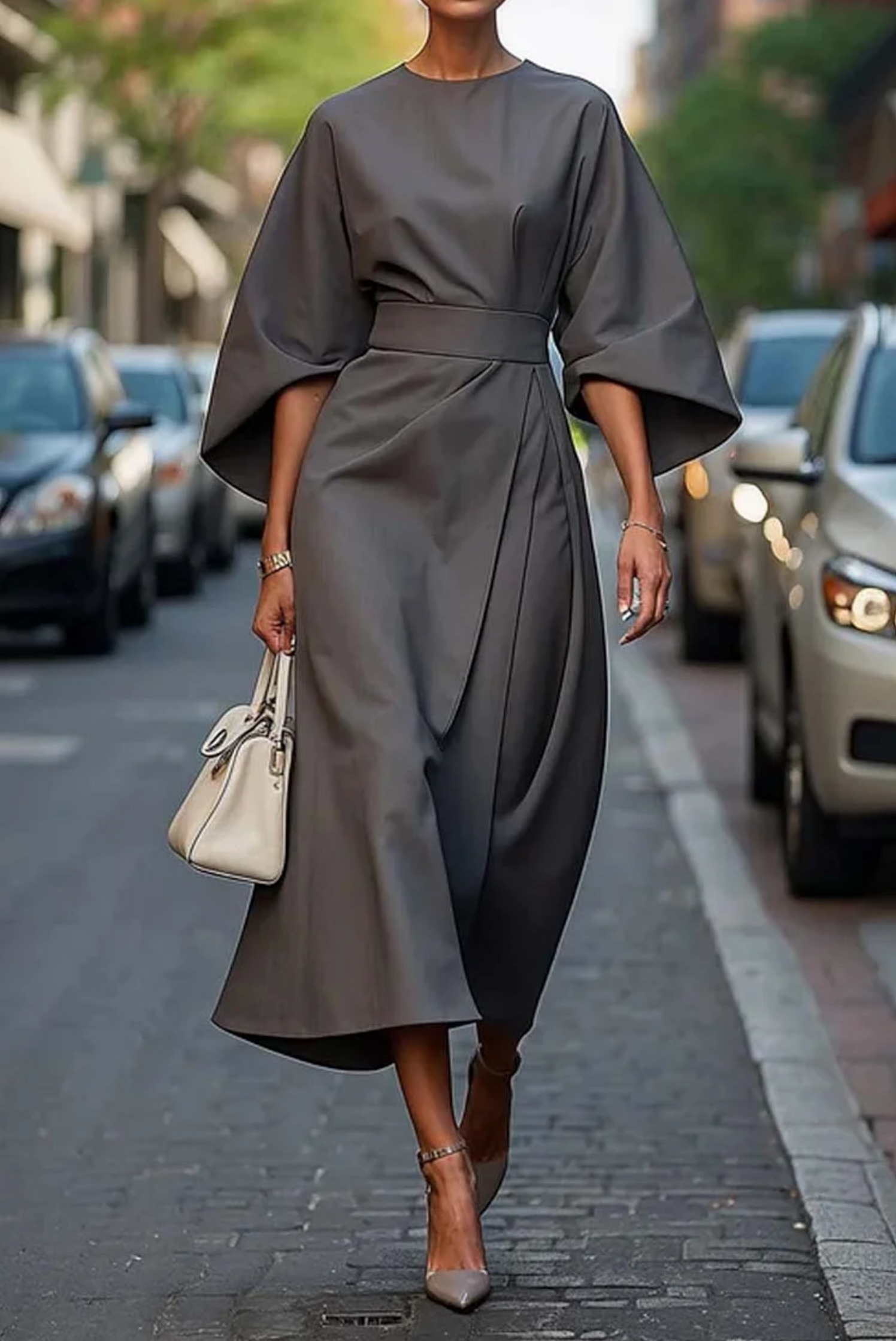Kira Flowing Sleeve Dress | Women's Casual Dress
