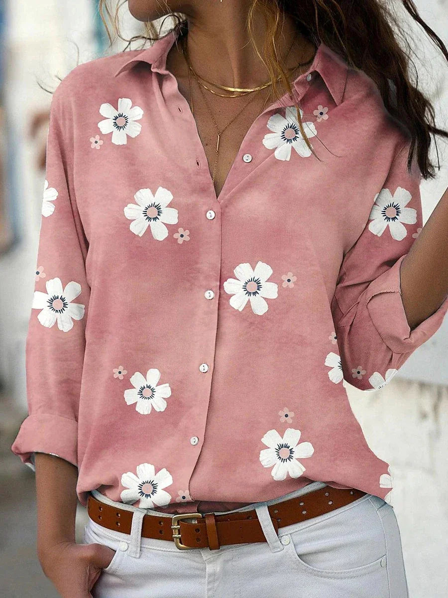 Ellen Floral Print Blouse | Women's Summer Top