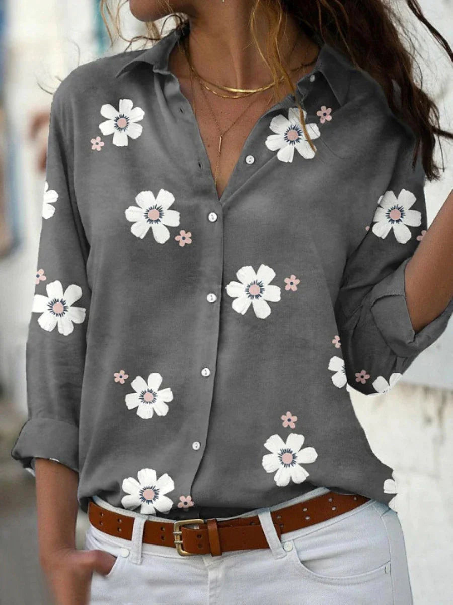 Ellen Floral Print Blouse | Women's Summer Top