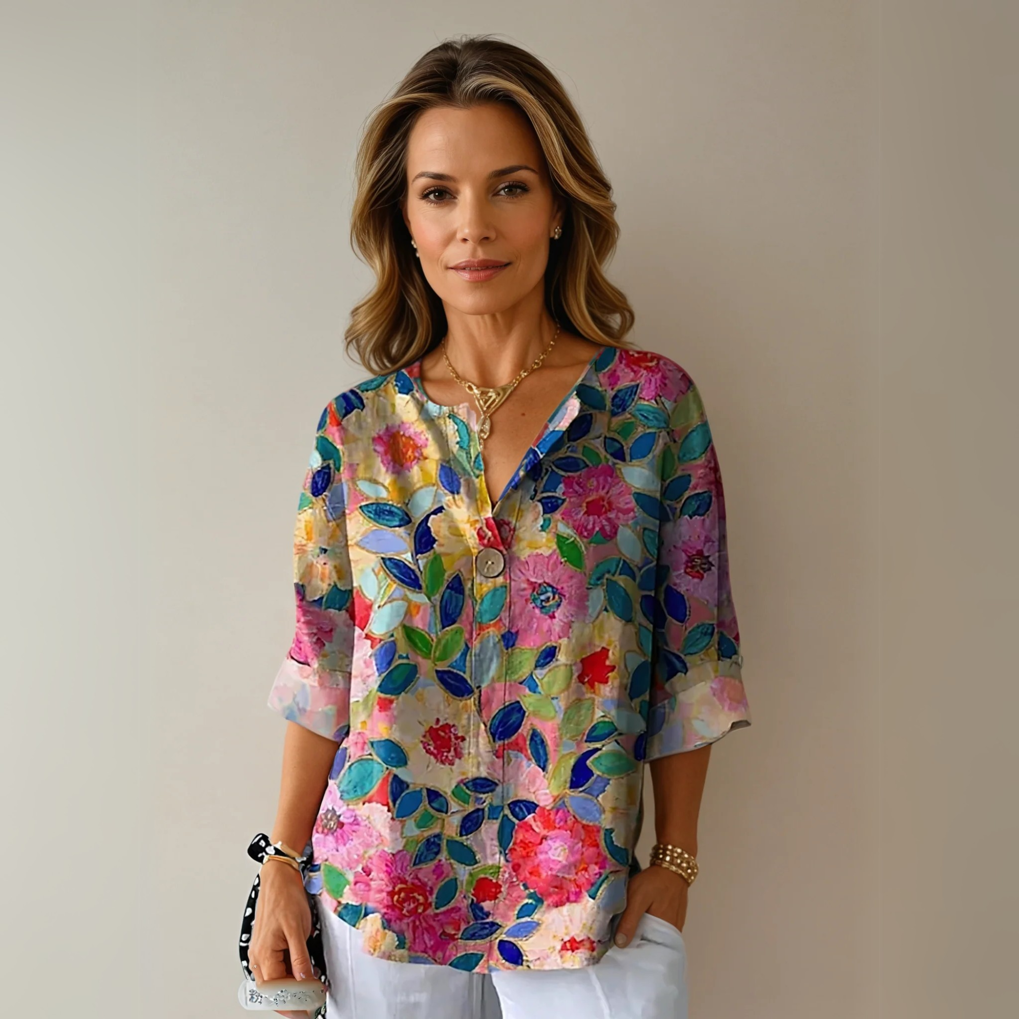 Seraphina Floral Print Blouse | Women's Blouse