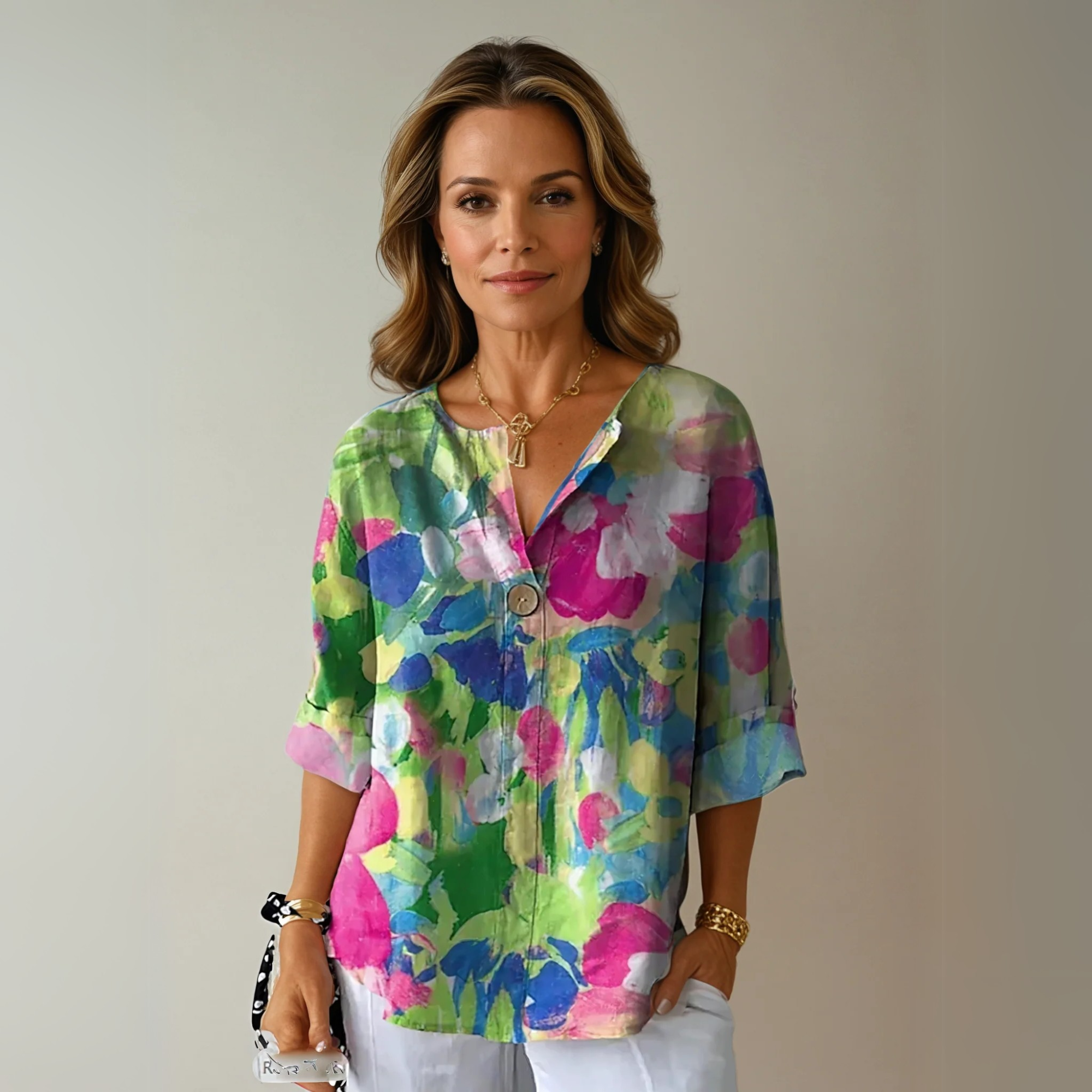 Seraphina Floral Print Blouse | Women's Blouse