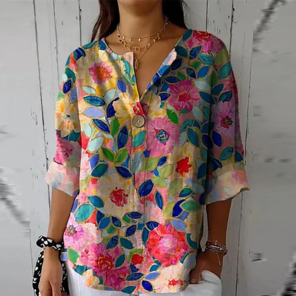 Seraphina Floral Print Blouse | Women's Blouse