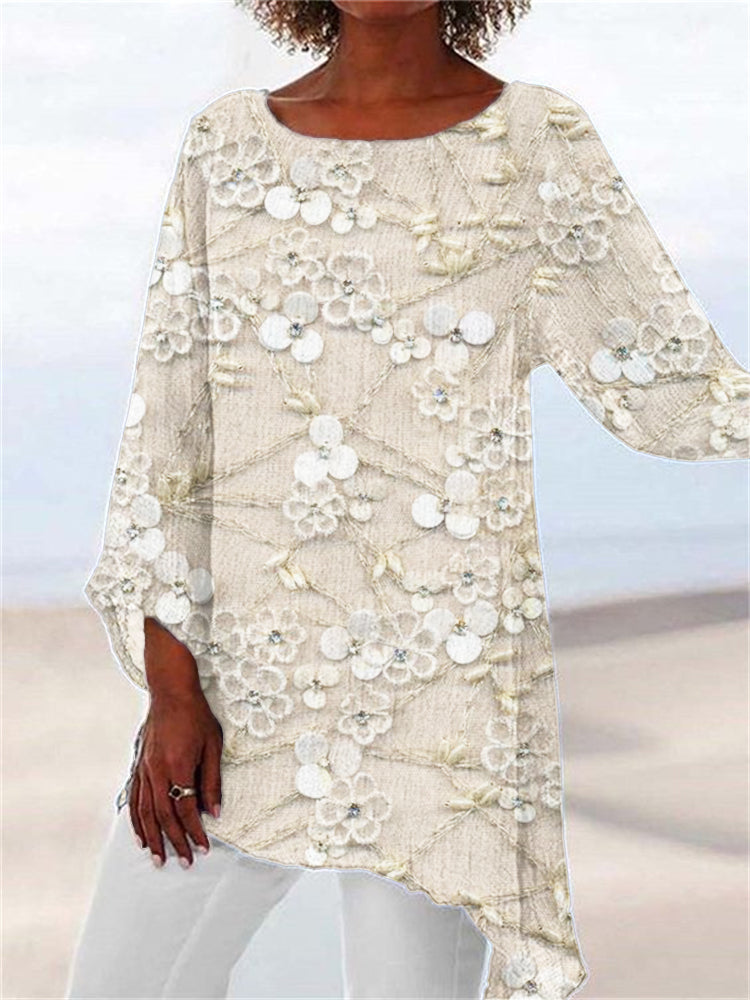 Alora Floral Chic Blouse | Women's Top