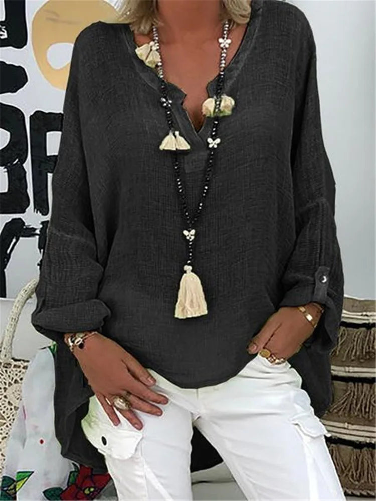 Olivia Lightweight Oversized Blouse | Women's Summer Top