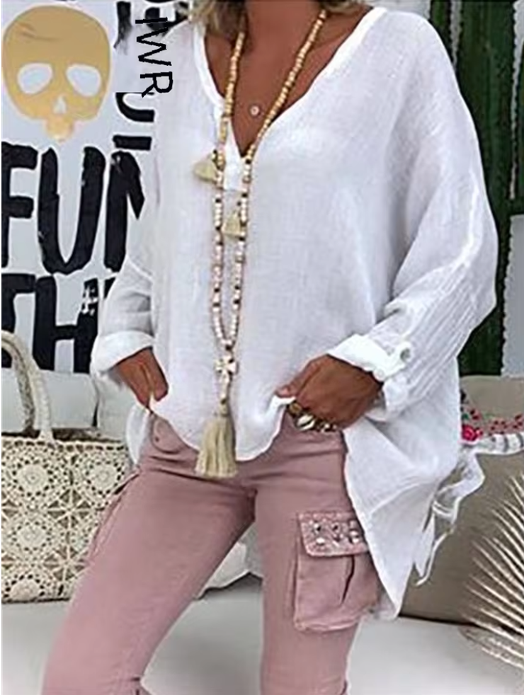 Olivia Lightweight Oversized Blouse | Women's Summer Top