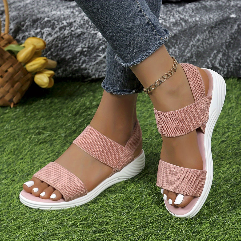 Faye Lightweight Stretch Sandals | Women's Comfort Footwear