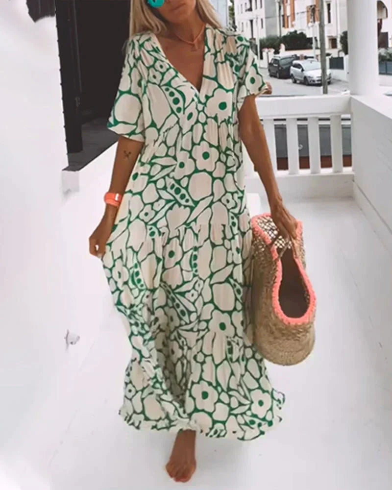 Avienne Flowy Plus Size Dress| Women's Dress