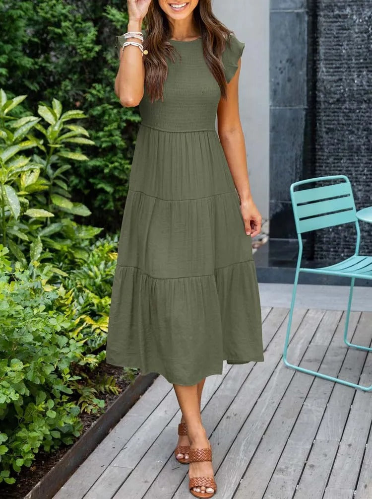 Cyrene Linen Summer Dress | Women’s Dress