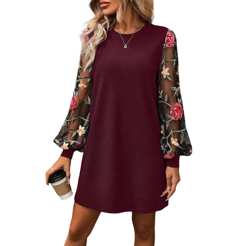 Mireille Floral A-Line Dress | Women's Summer Dress