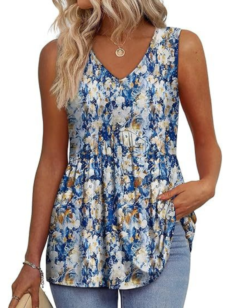 Annie Casual Sleeveless Top | Women's Daily Top