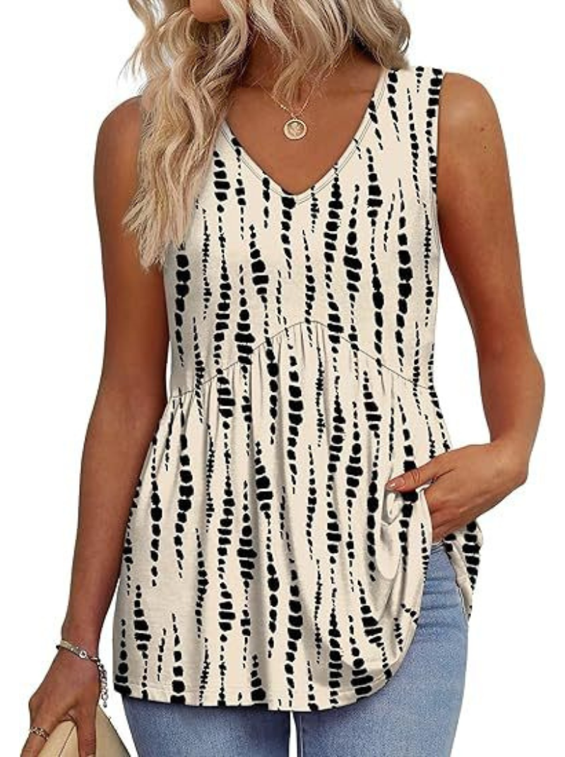 Annie Casual Sleeveless Top | Women's Daily Top