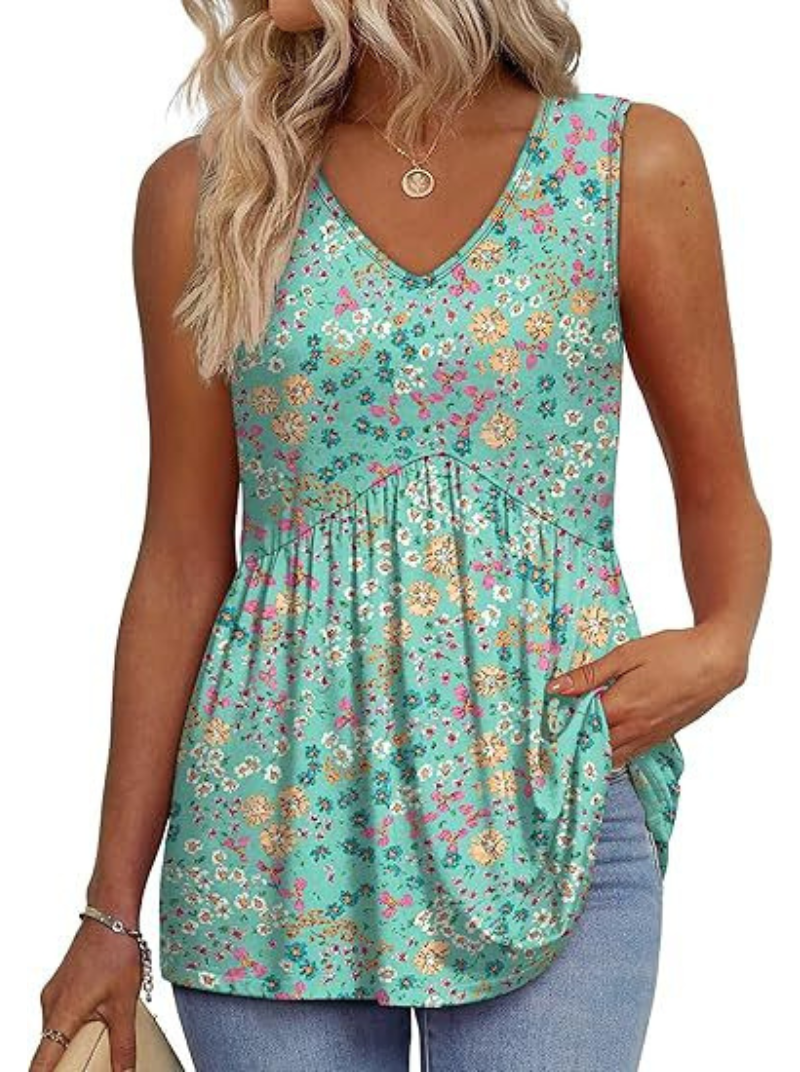 Annie Casual Sleeveless Top | Women's Daily Top