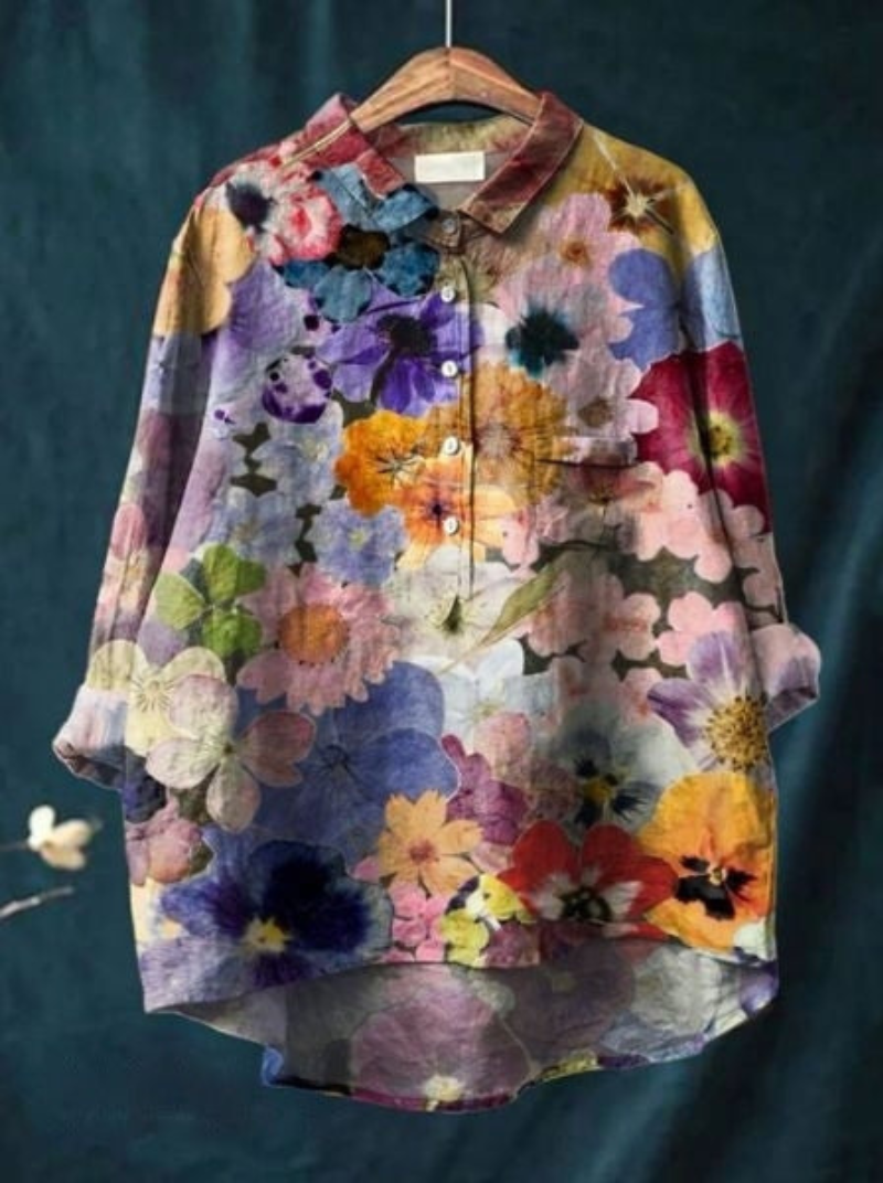 Clair Floral Print Blouse | Women's Summer Top
