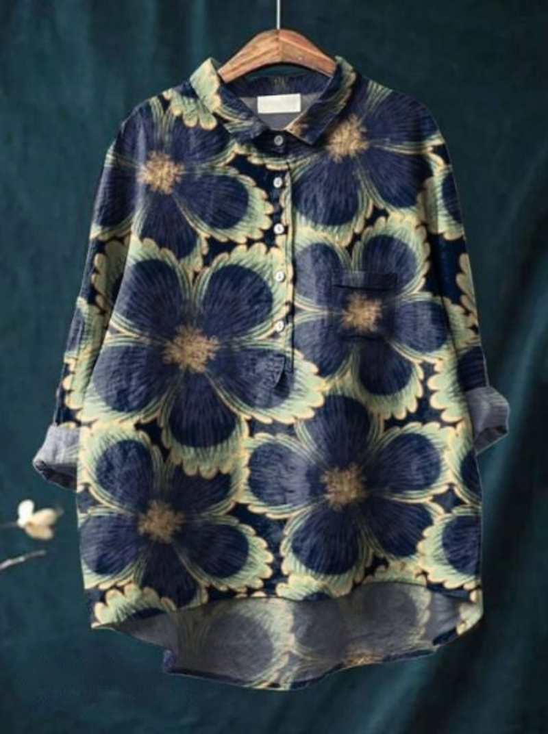 Clair Floral Print Blouse | Women's Summer Top