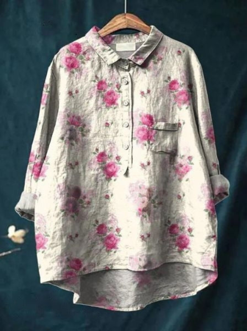 Clair Floral Print Blouse | Women's Summer Top