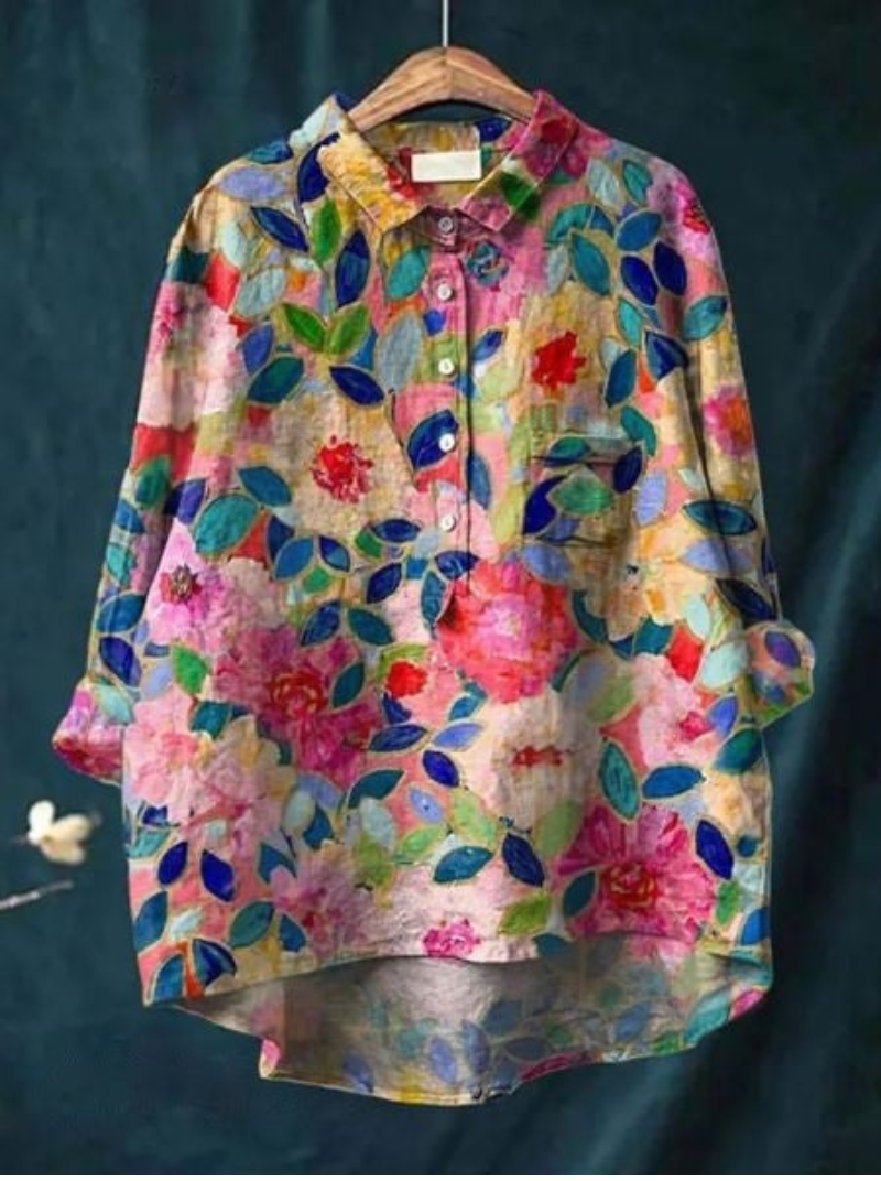 Clair Floral Print Blouse | Women's Summer Top