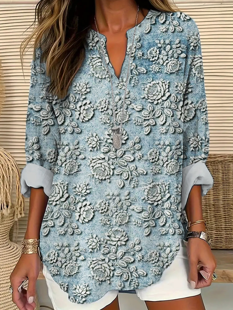Elia Printed Blouse | Women's Summer Top