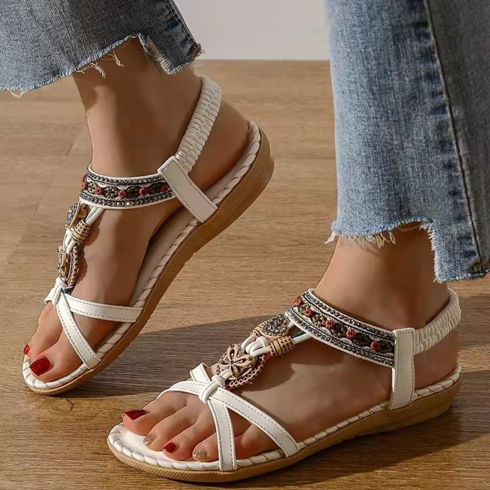 Venice Boho Flat Sandals | Women's Footwear